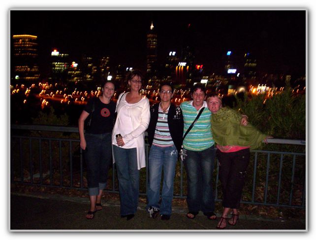 Carla SJ MJ Jo & Karen at Kings Park Feb 13th 2007 1